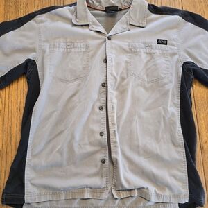 Harley-Davidson Vented Garage Shirt Short Sleeve Button-Up Men’s XL